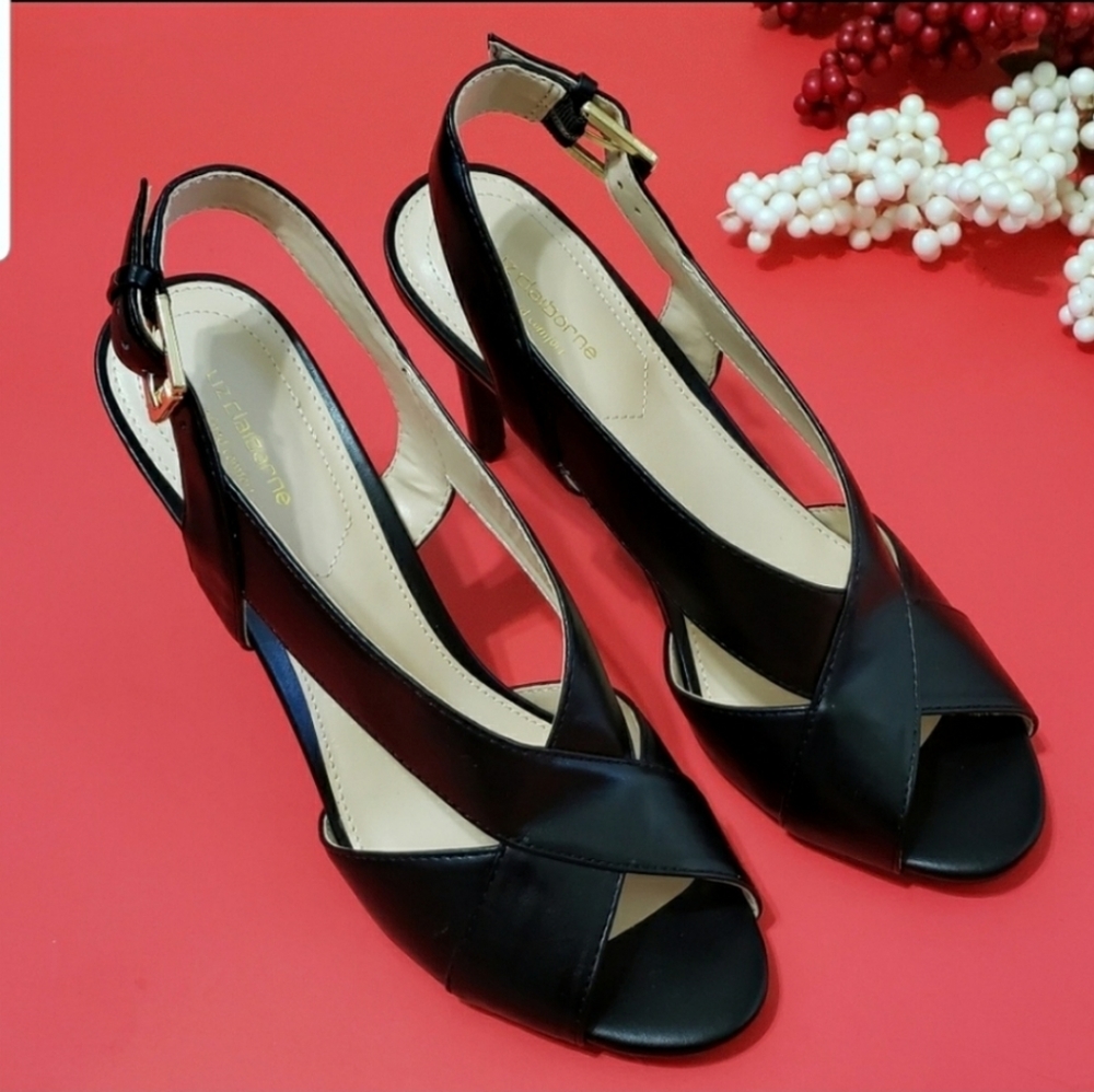 Liz Claiborne Womens Marner Strap Sandals.